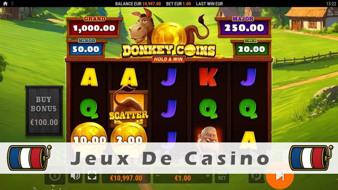 Démo de la machine à sous Donkey Coins Hold & Win Slot