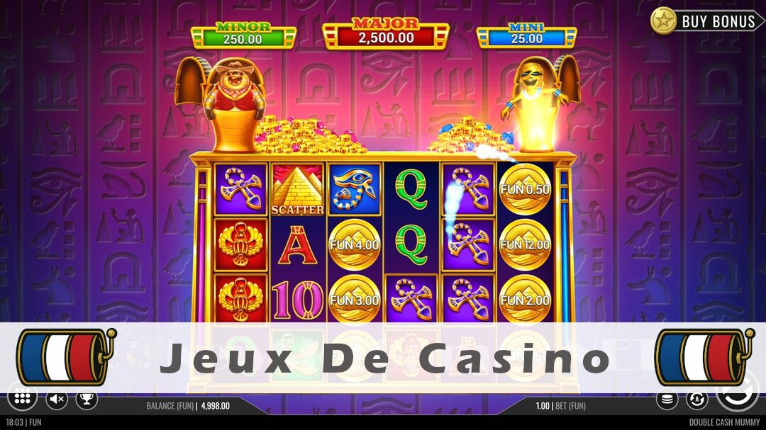 Démo de la machine à sous Double Cash Mummy Slot