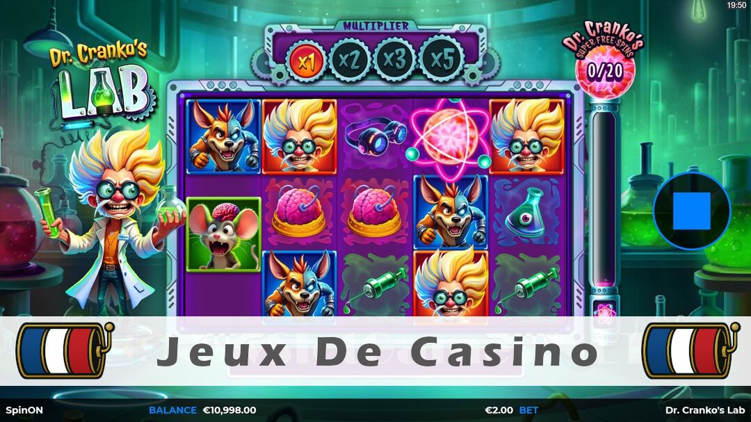 Démo de la machine à sous Dr. Crankos Lab Slot