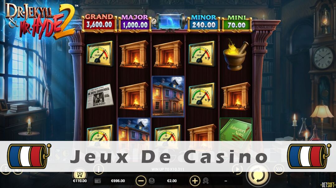 Démo de la machine à sous Dr. Jekyll & Mr. Hyde 2 Slot