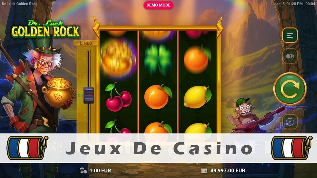 Démo de la machine à sous Dr. Luck Golden Rock Slot