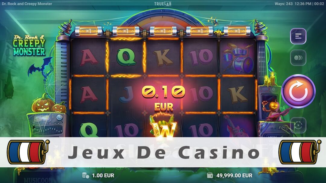Démo de la machine à sous Dr. Rock & Creepy Monster Slot