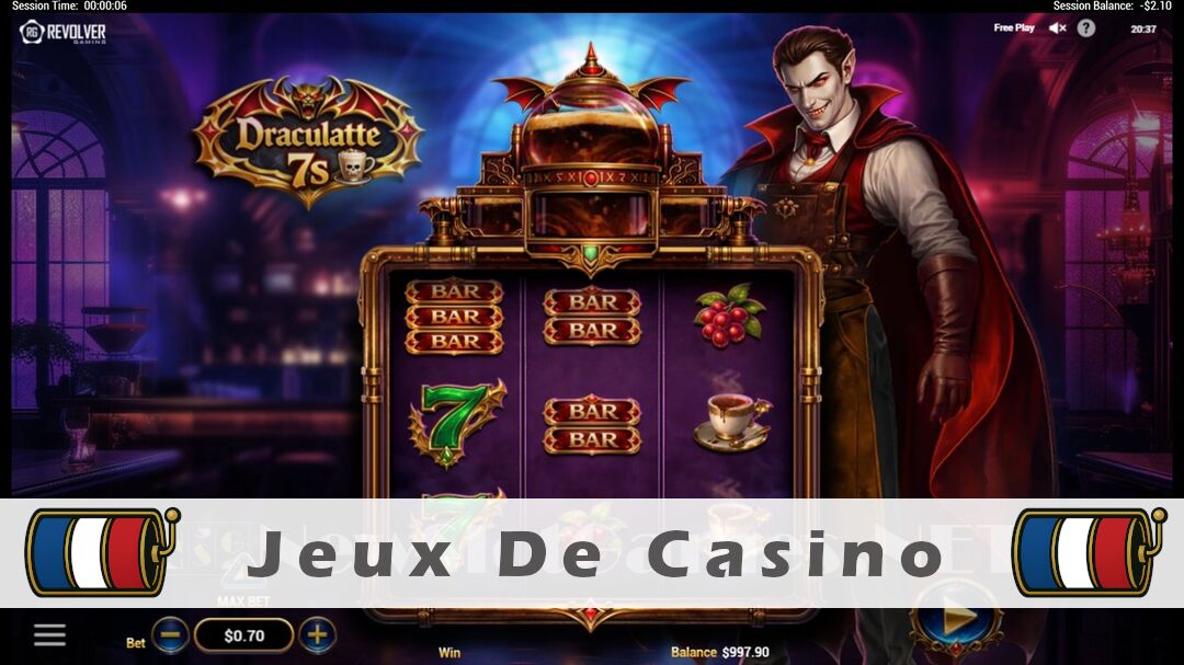 Démo de la machine à sous Draculatte 7s Slot
