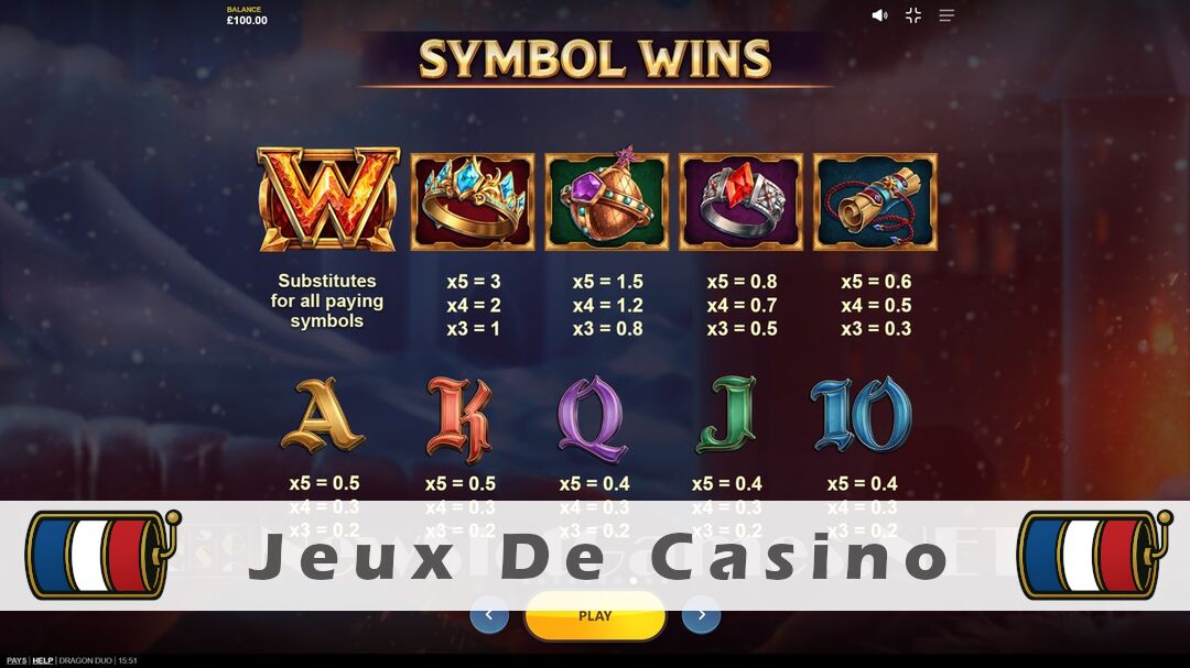Démo de la machine à sous Dragon Duo Slot
