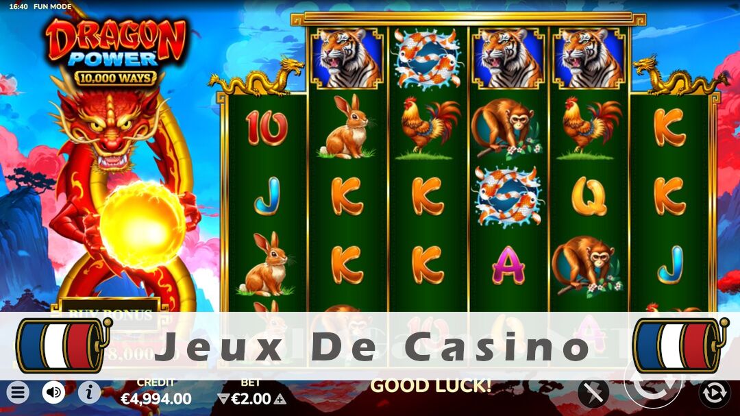 Démo de la machine à sous Dragon Power 10,000 Ways Slot