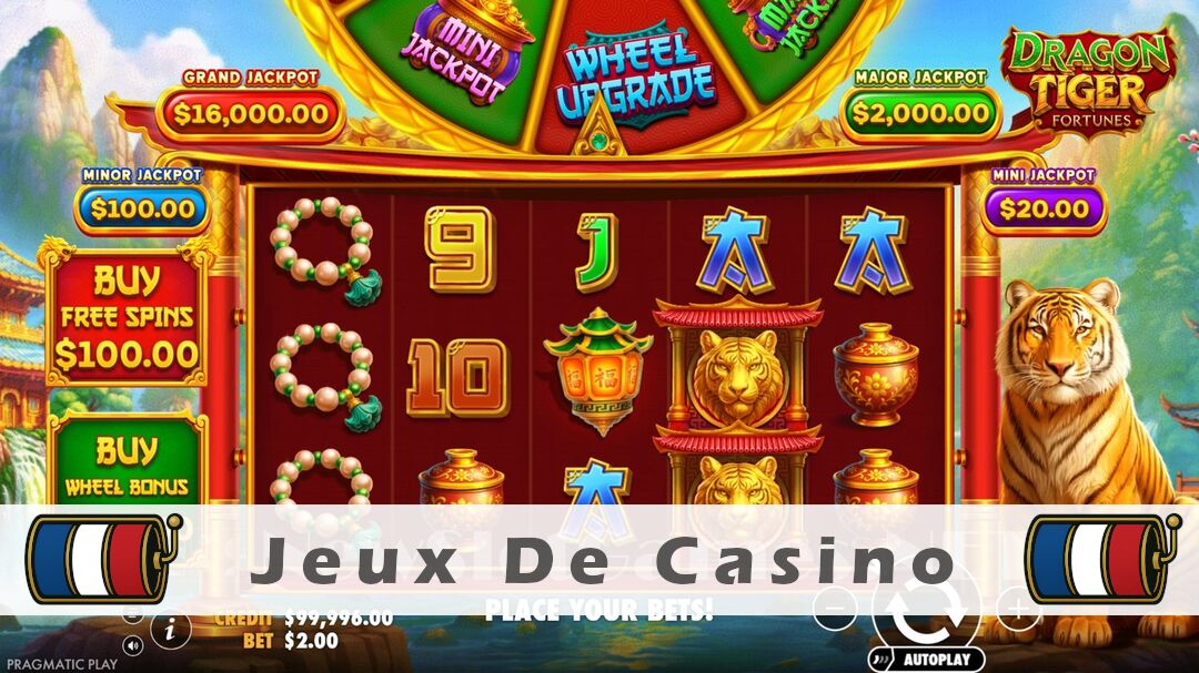 Démo de la machine à sous Dragon Tiger Fortunes Slot