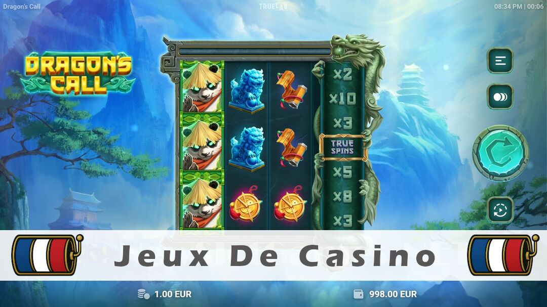 Démo de la machine à sous Dragons Call Slot