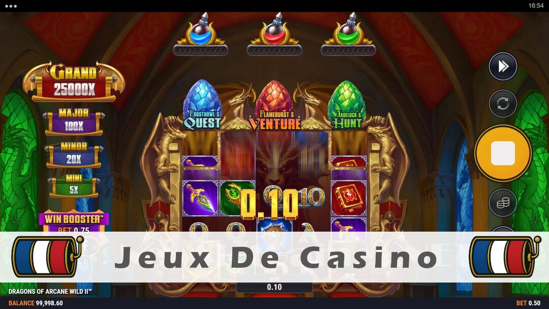Démo de la machine à sous Dragons of Arcane Wild 2 Slot