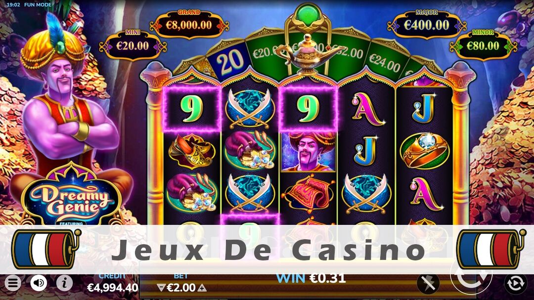 Démo de la machine à sous Dreamy Genie Dollars & Dreams Slot