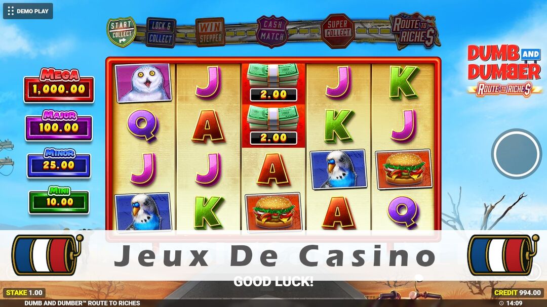 Démo de la machine à sous Dumb and Dumber Route to Riches Slot