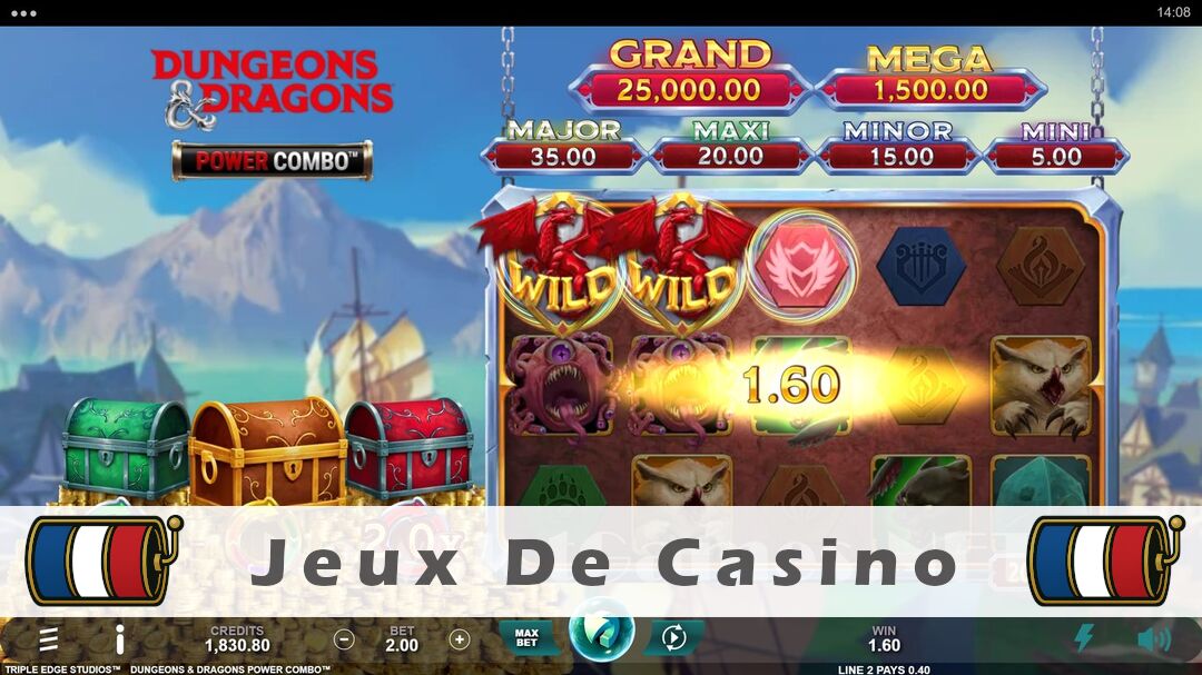 Démo de la machine à sous Dungeons & Dragons Power Combo Slot