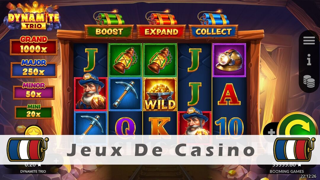Démo de la machine à sous Dynamite Trio Slot