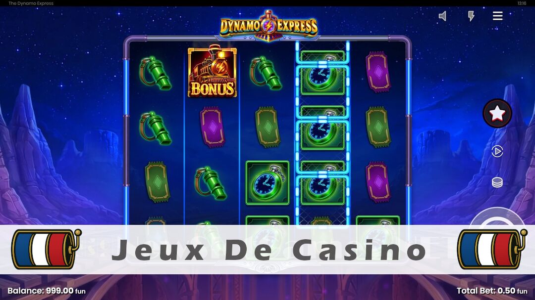 Démo de la machine à sous Dynamo Express Slot