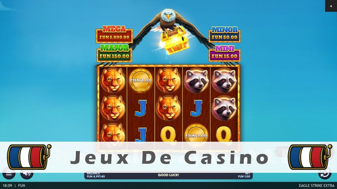 Démo de la machine à sous Eagle Strike Extra Slot
