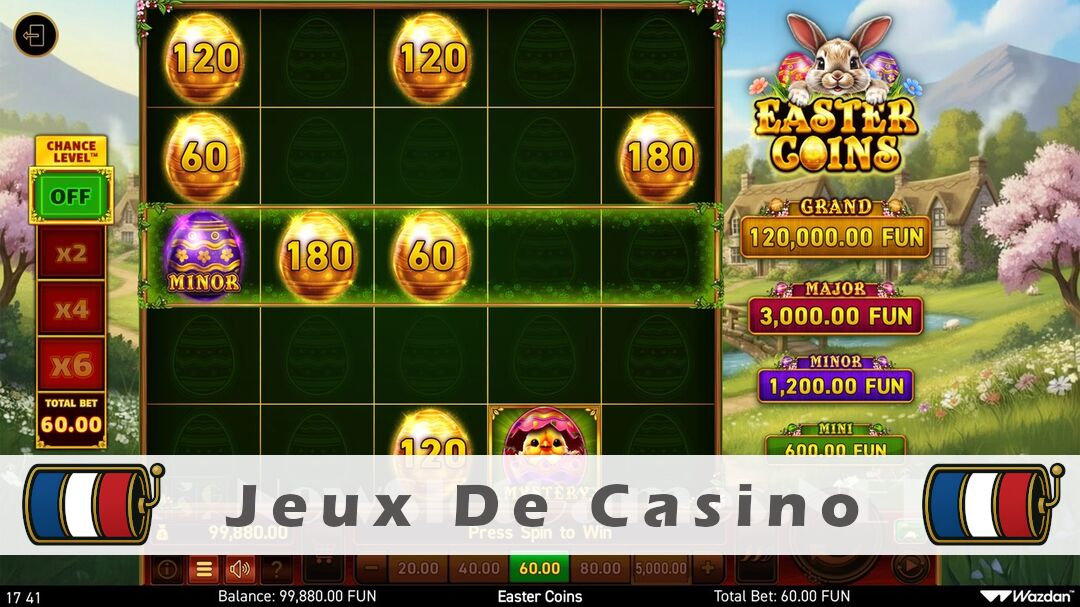 Démo de la machine à sous Easter Coins Slot