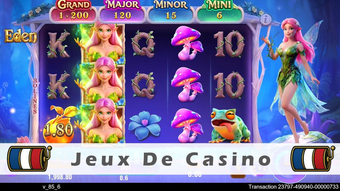 Démo de la machine à sous Eden Slot