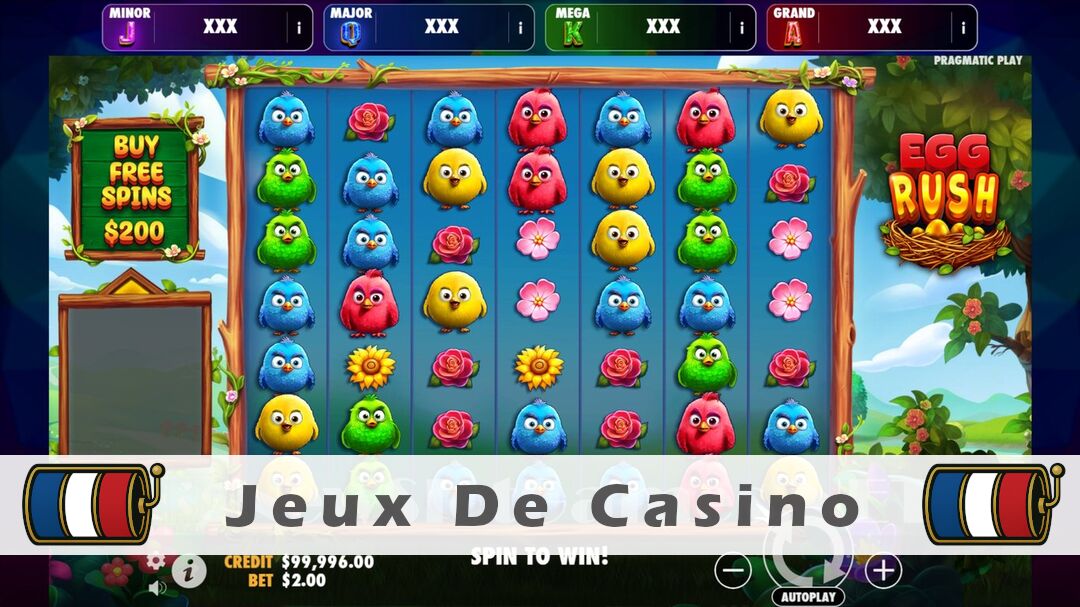Démo de la machine à sous Egg Rush Slot