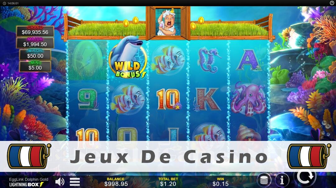 Démo de la machine à sous EggLink Dolphin Gold Slot