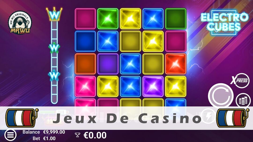 Démo de la machine à sous Electro Cubes Slot