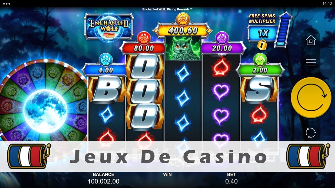Démo de la machine à sous Enchanted Wolf Rising Rewards Slot