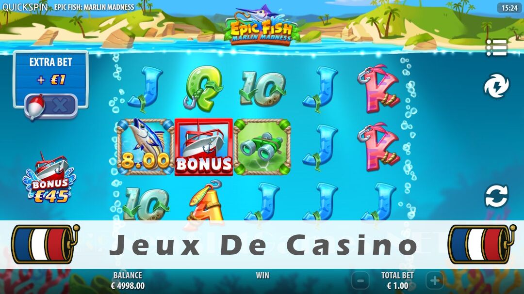 Démo de la machine à sous Epic Fish Marlin Madness Slot