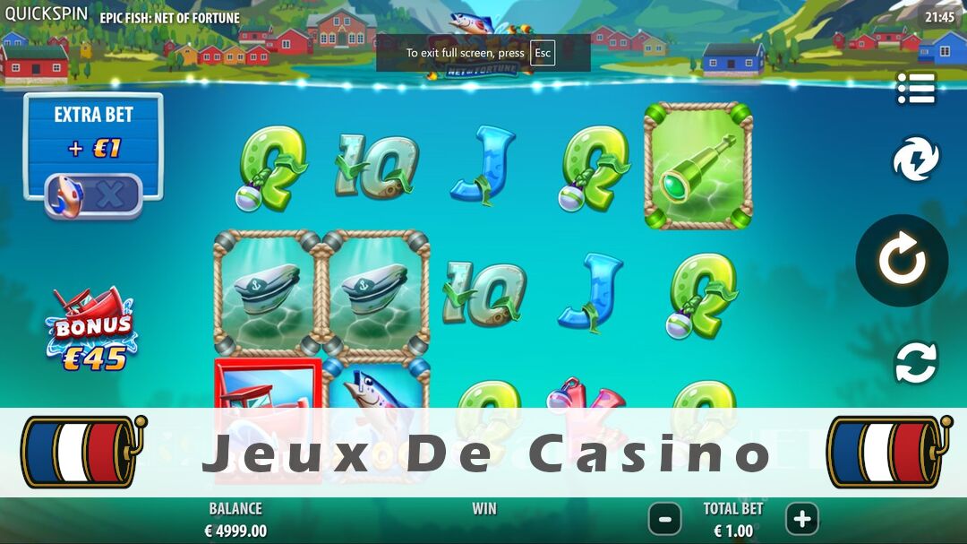 Démo de la machine à sous Epic Fish Net of Fortune Slot