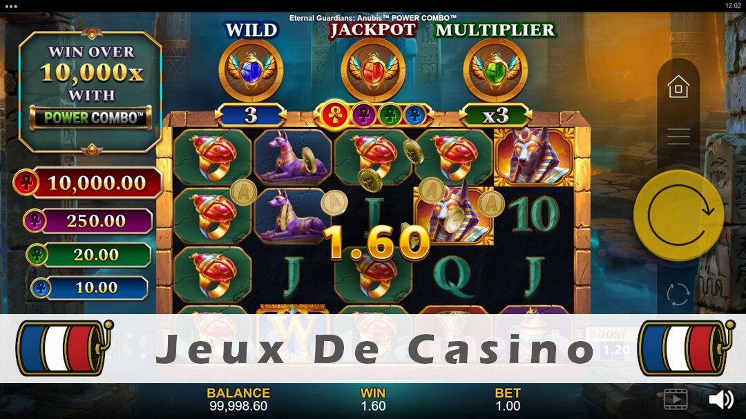 Démo de la machine à sous Eternal Guardians Anubis Power Combo Slot