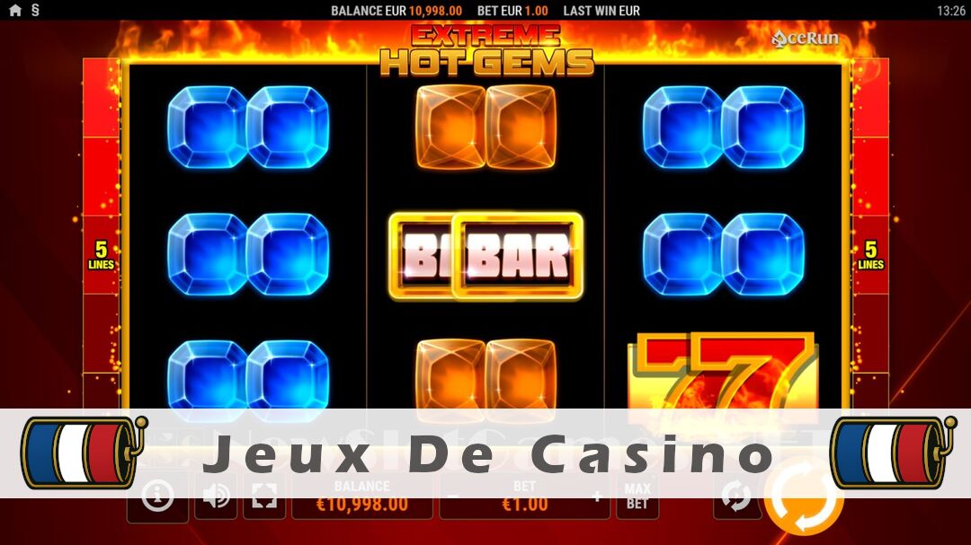 Démo de la machine à sous Extreme Hot Gems Slot