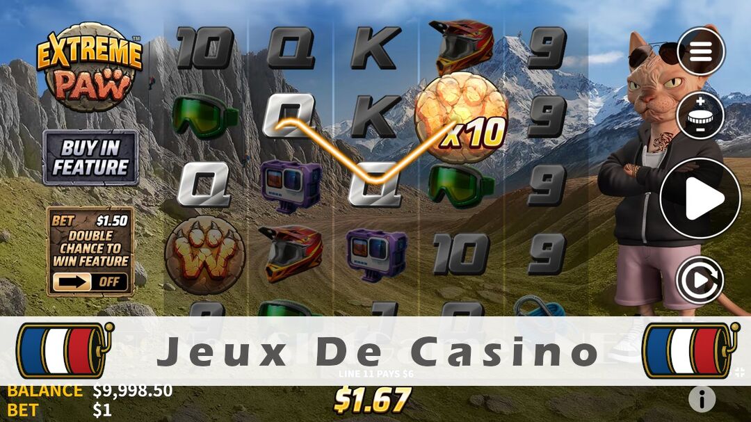 Démo de la machine à sous Extreme Paw Slot