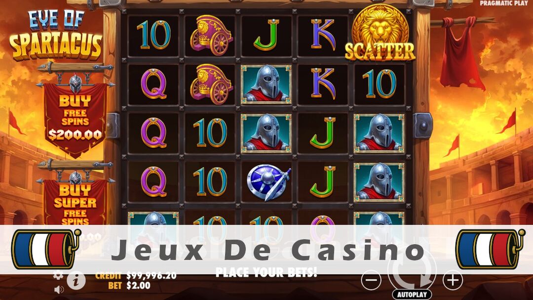 Démo de la machine à sous Eye of Spartacus Slot