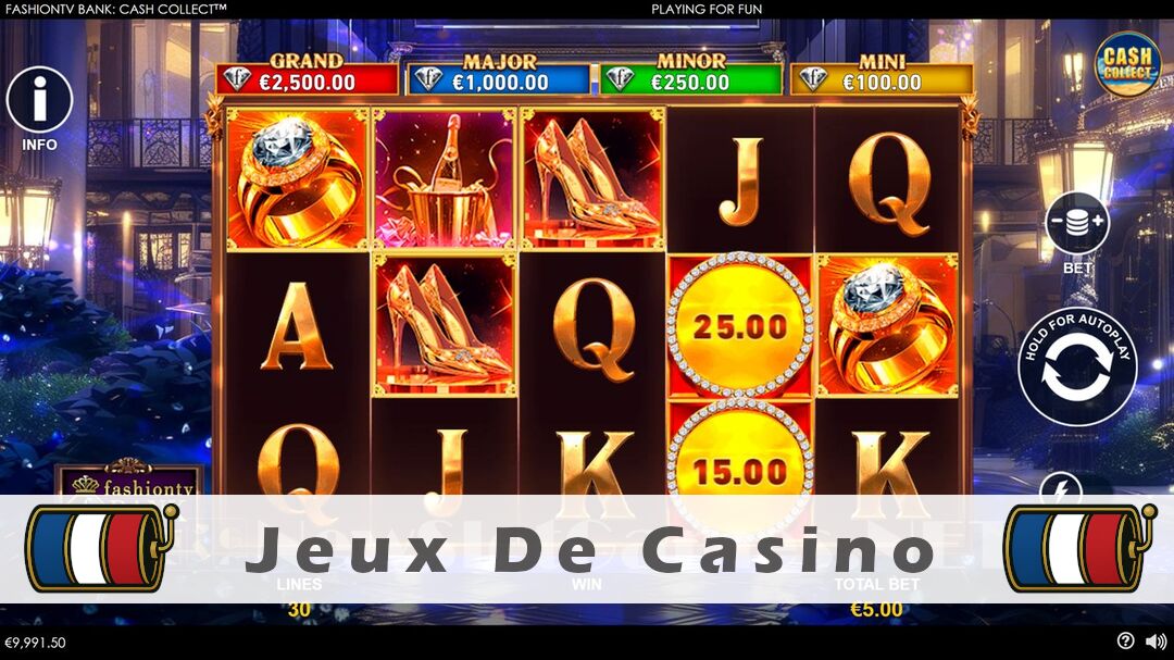 Démo de la machine à sous FashionTV Bank Cash Collect Slot