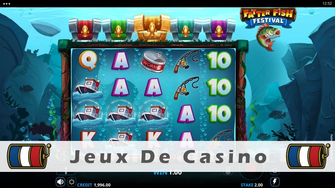 Démo de la machine à sous Fatter Fish Festival Slot