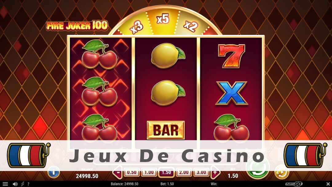Démo de la machine à sous Fire Joker 100 Slot