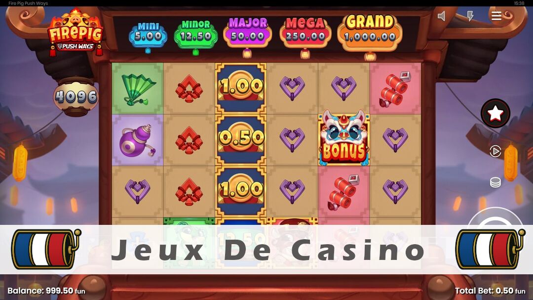 Démo de la machine à sous Fire Pig Push Ways Slot