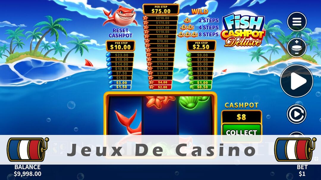 Démo de la machine à sous Fish Cashpot Deluxe Slot