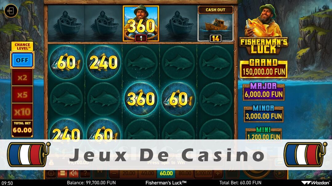 Démo de la machine à sous Fishermans Luck Slot