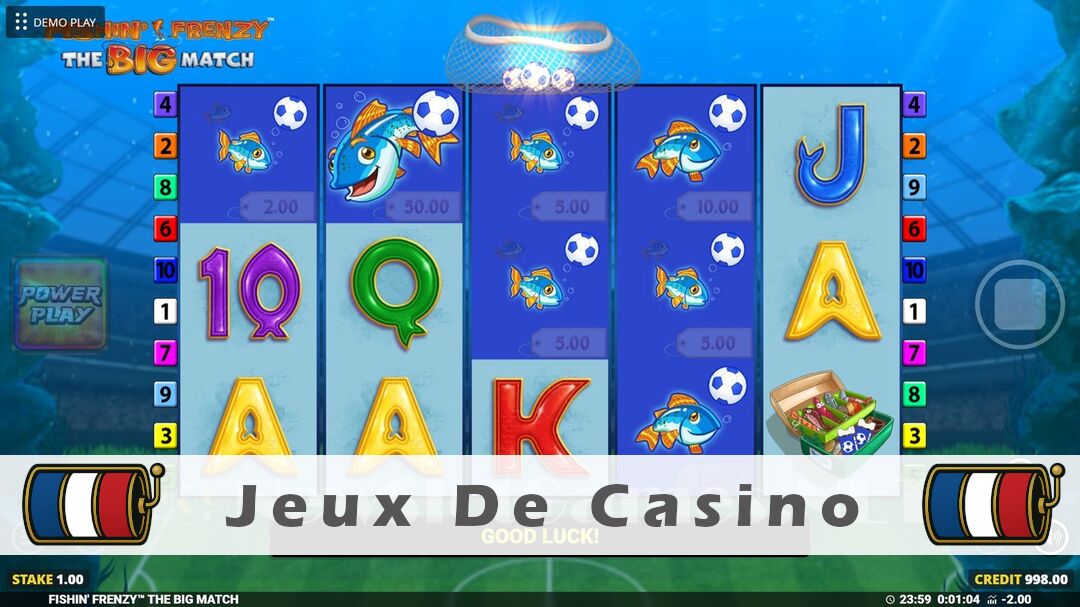 Démo de la machine à sous Fishin Frenzy The Big Match Slot