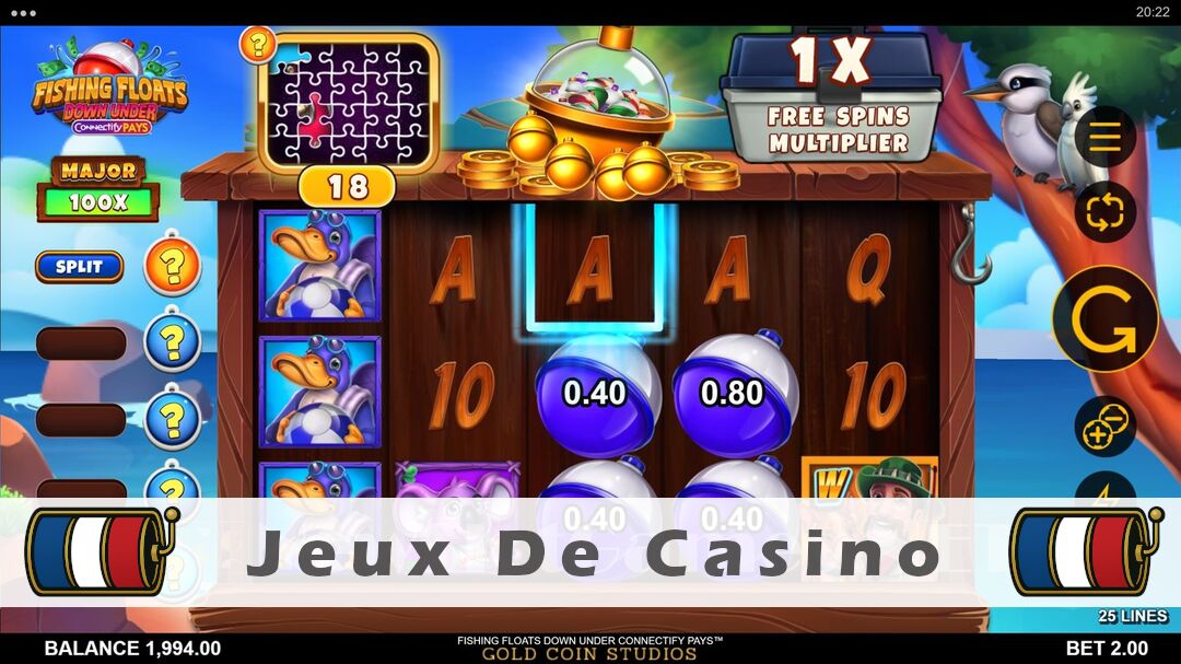 Démo de la machine à sous Fishing Floats Down Under Connectify Pays Slot