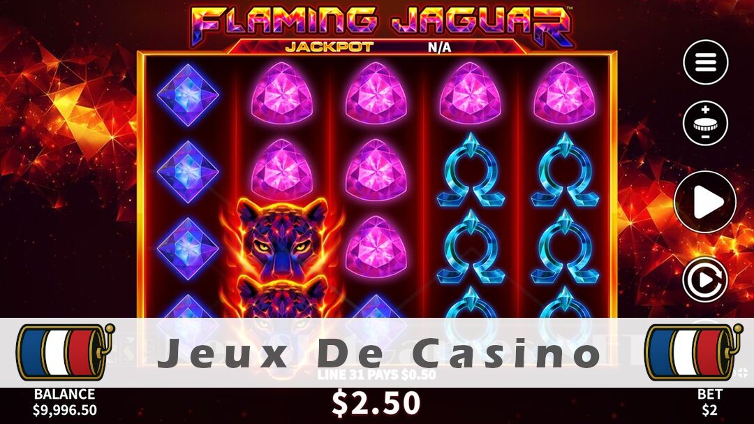 Démo de la machine à sous Flaming Jaguar Slot