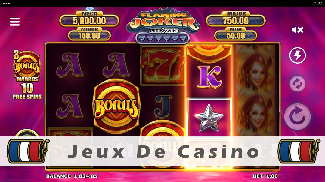 Démo de la machine à sous Flaming Joker Link & Win Slot