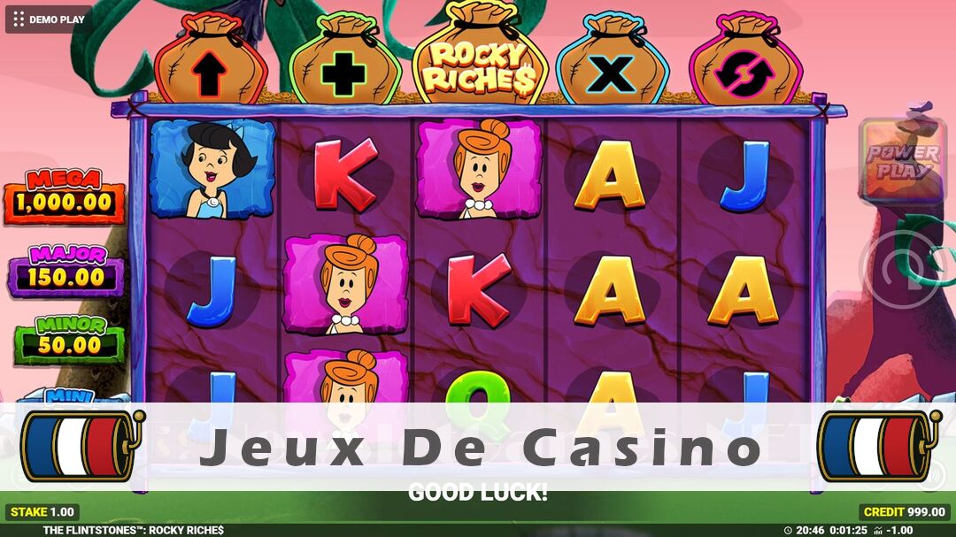 Démo de la machine à sous The Flintstones Rocky Riches Slot