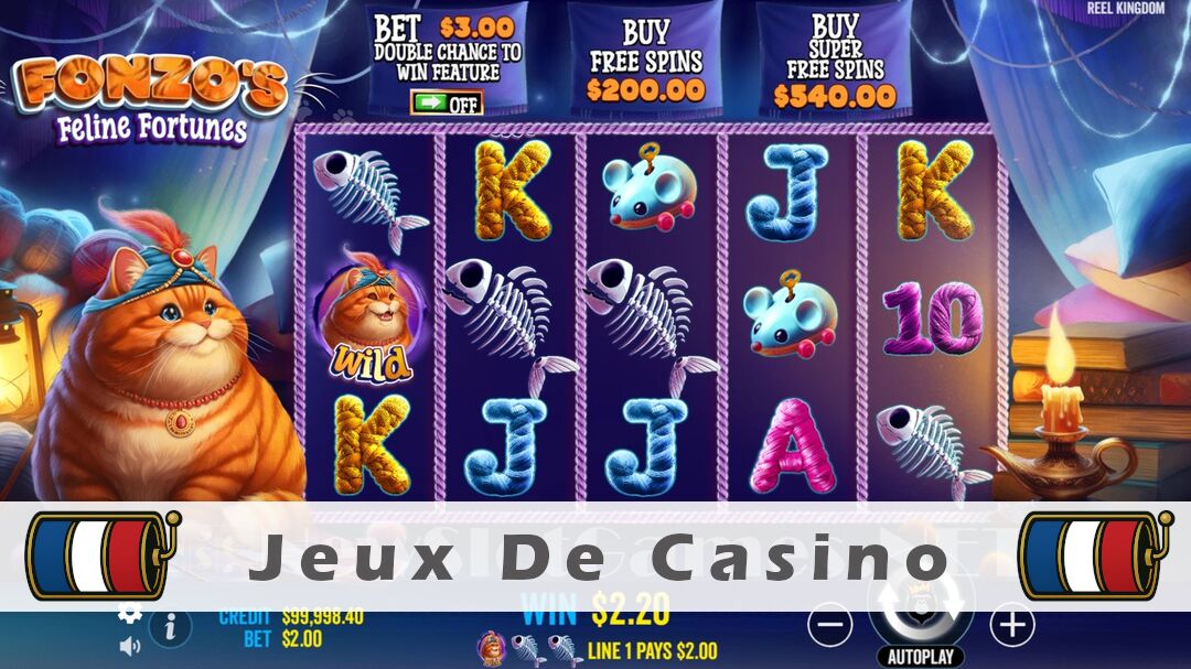 Démo de la machine à sous Fonzos Feline Fortunes Slot