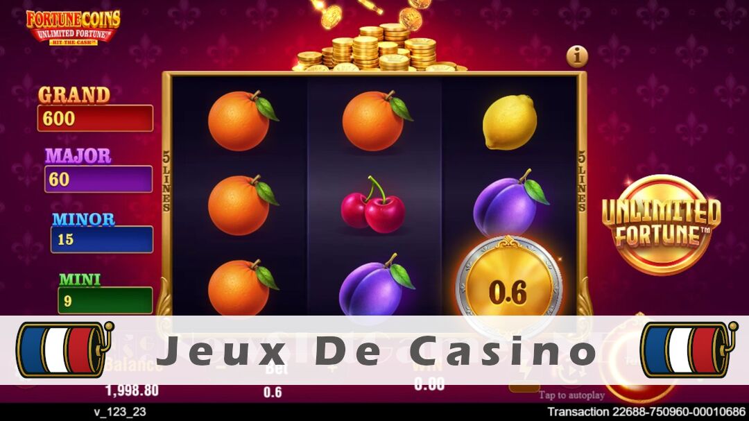Démo de la machine à sous Fortune Coins Unlimited Fortune Slot