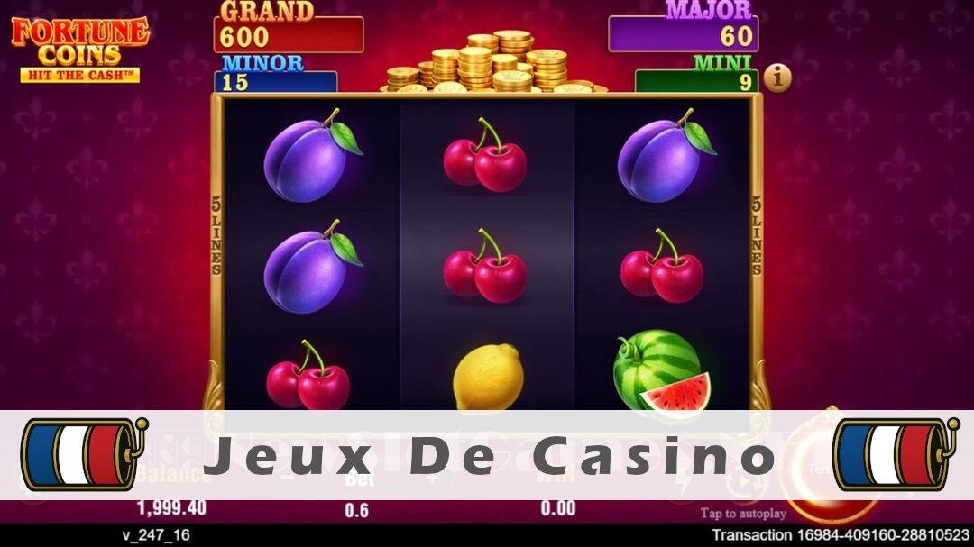 Démo de la machine à sous Fortune Coins Slot