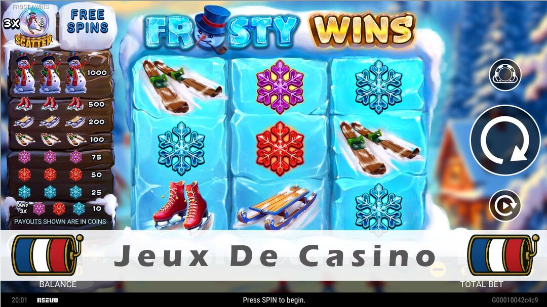 Démo de la machine à sous Frosty Wins Slot