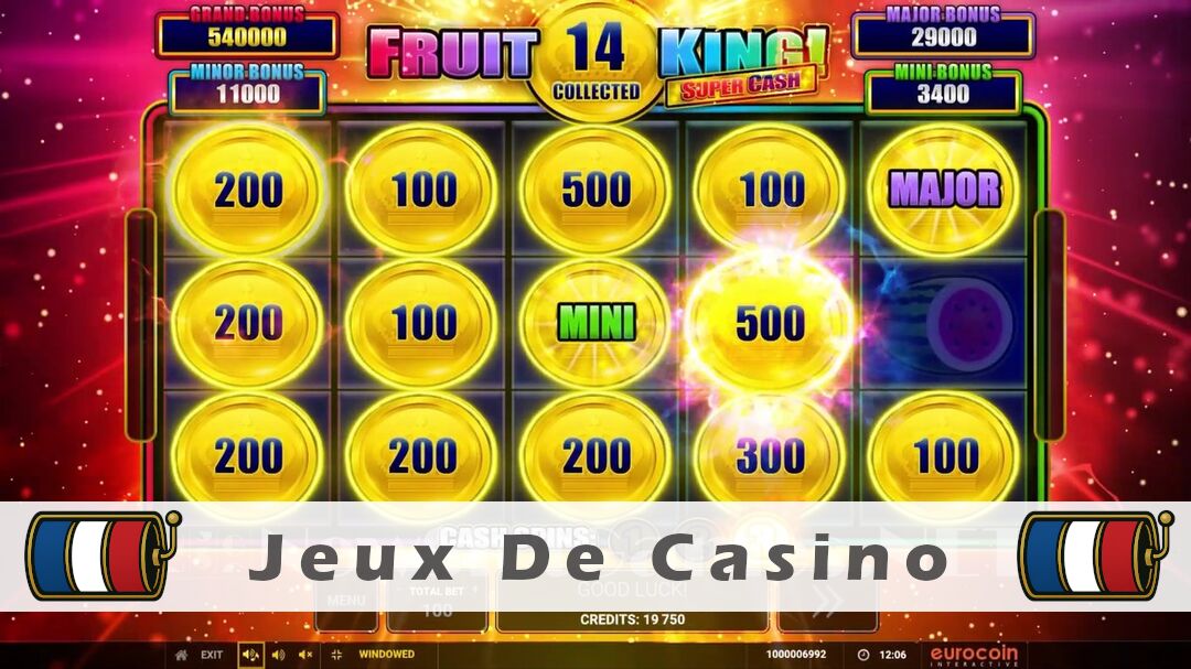Démo de la machine à sous Fruit King Super Cash Slot