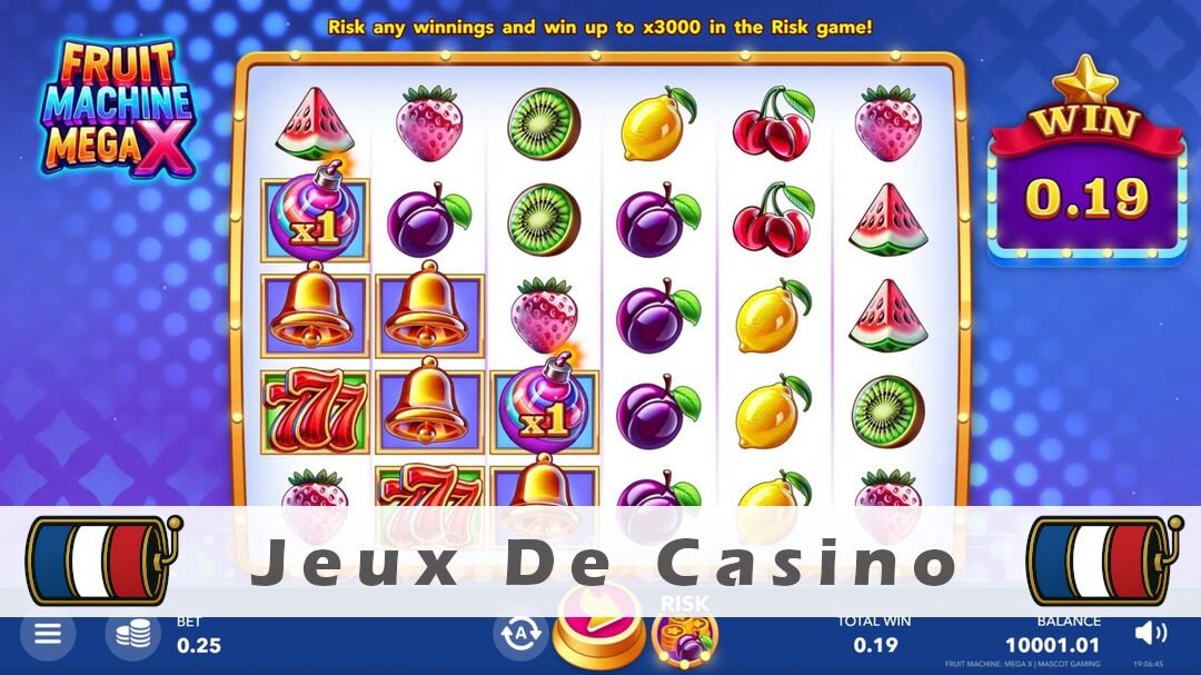 Démo de la machine à sous Fruit Machine Mega X Slot