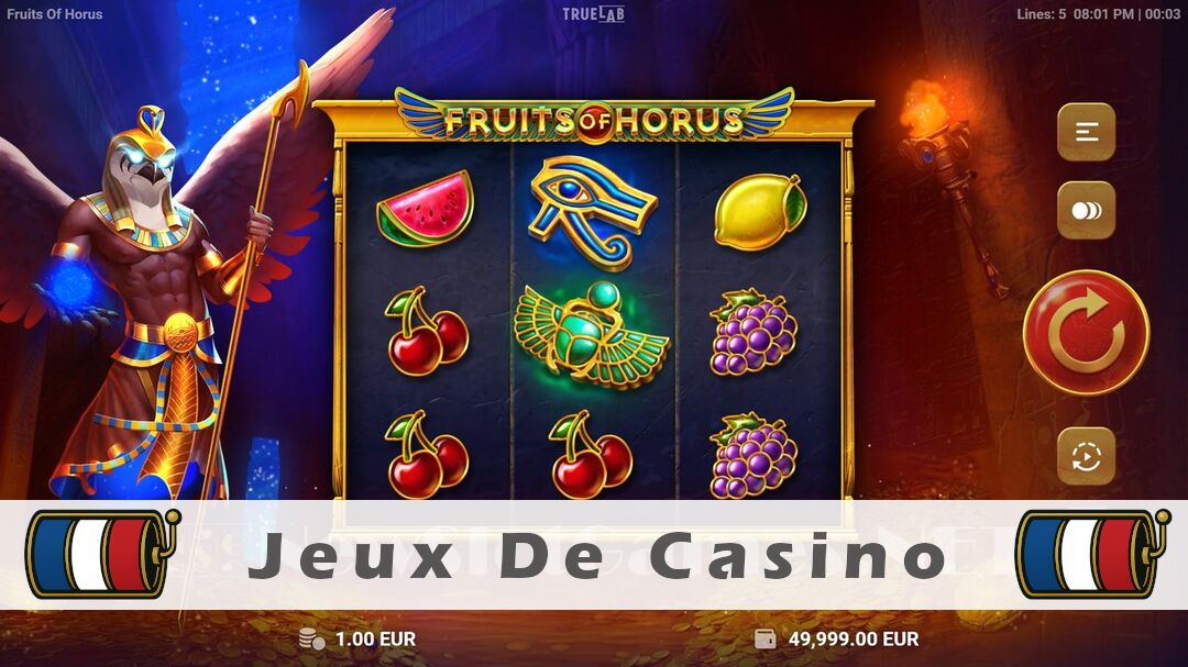 Démo de la machine à sous Fruits of Horus Slot