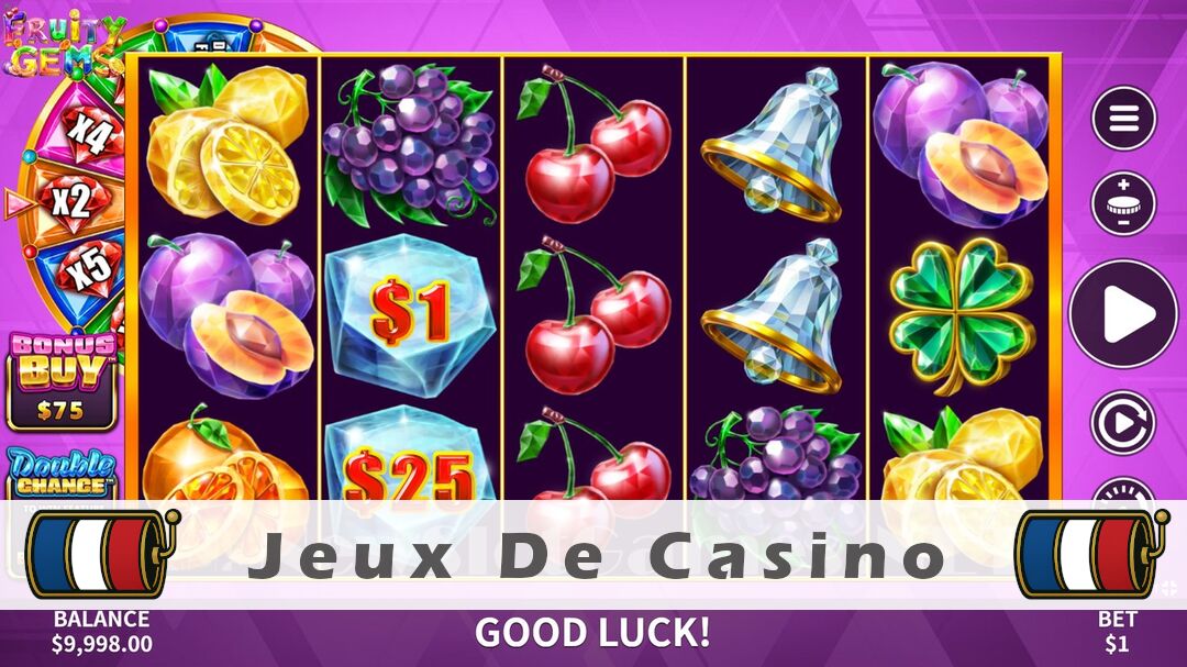 Démo de la machine à sous Fruity Gems Slot