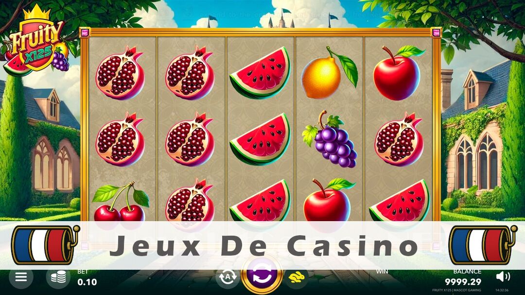 Démo de la machine à sous Fruity x125 Slot